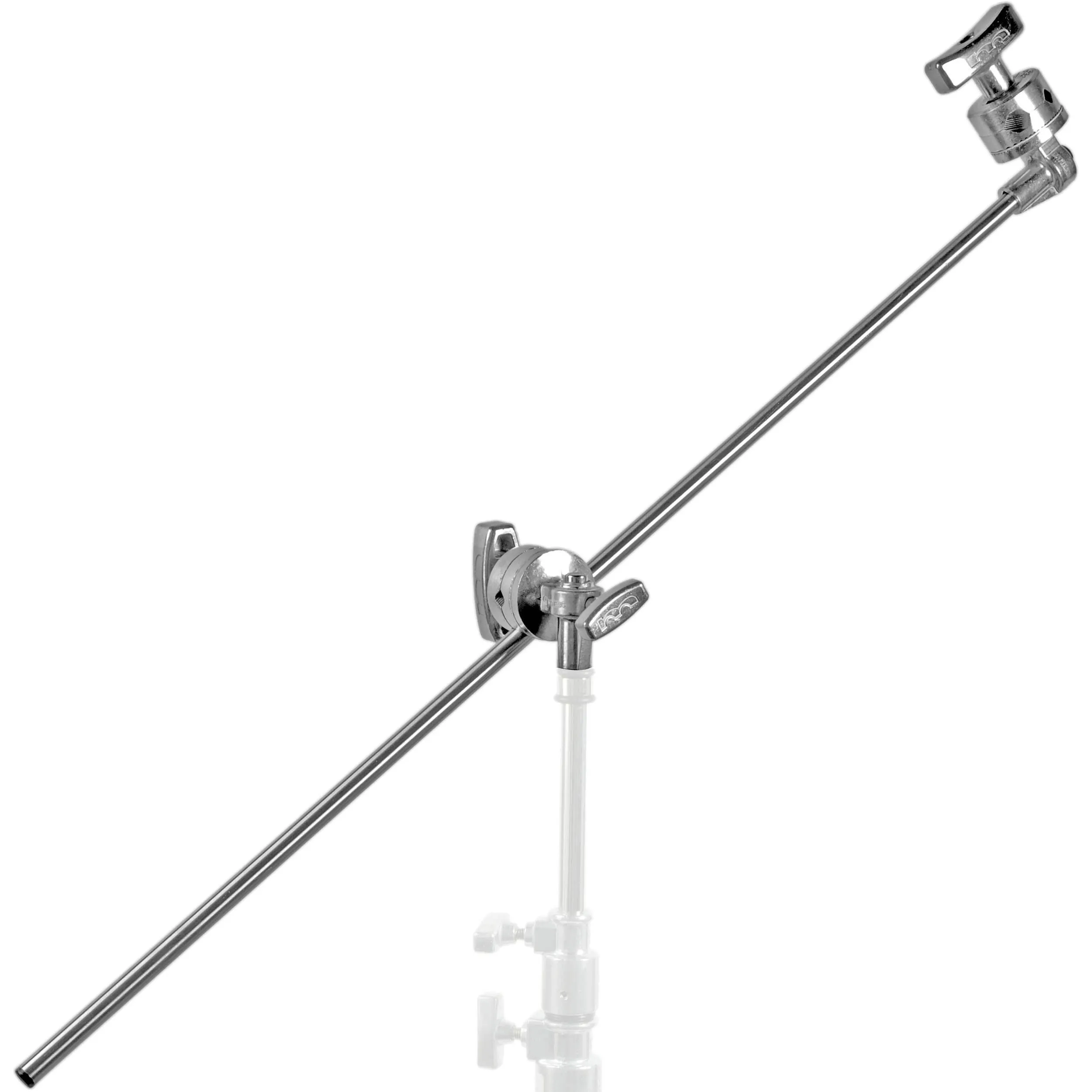 Spectrum Silver Heavy Duty Photographic C-Stand With Boom Arm (20kg Load)