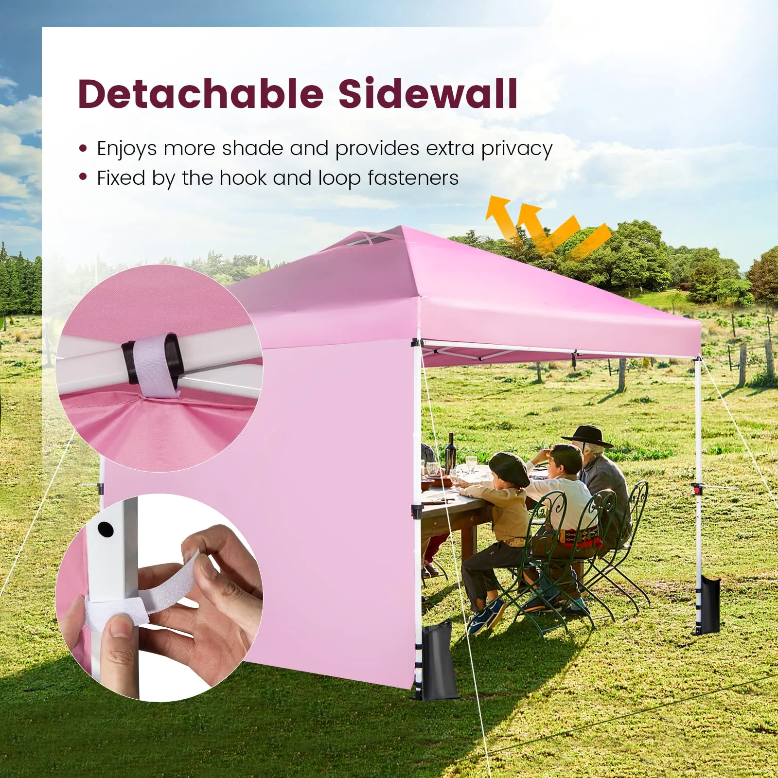 Tangkula 10x10 Ft Pop Up Canopy Tent