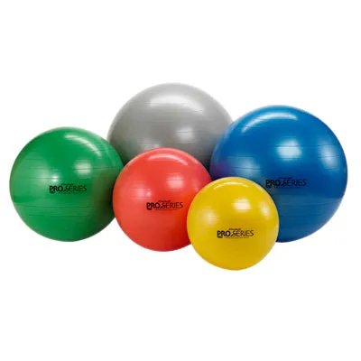 TheraBand Inflatable Exercise Ball - Pro Series SCP - Green - 26" (65 cm), Retail Box