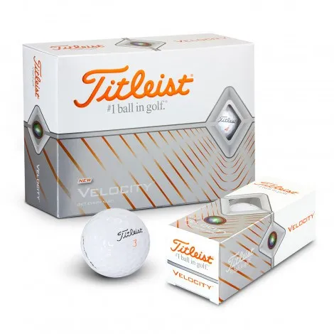 Titleist Velocity Golf Ball - Set 12