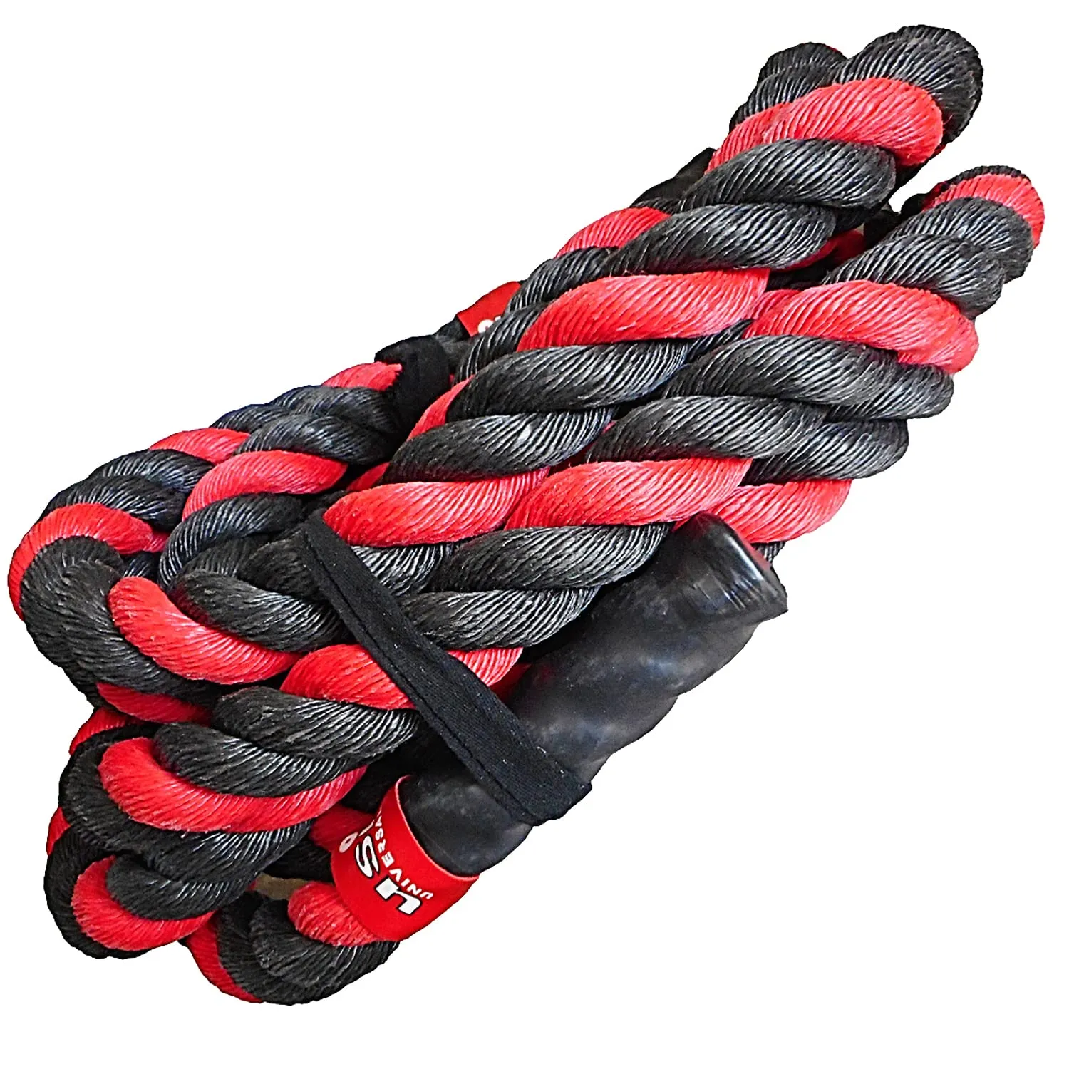 USI Universal Battle Rope 50 feet 15 Mtr | Home Exercise PVC Battle Rope | Unisex Adults Gym Battle Rope | Professional Gym Battle Rope (BR15)