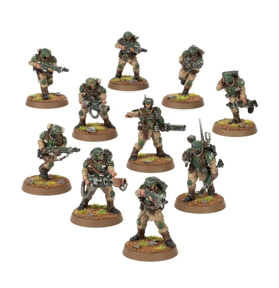 Warhammer 40,000 - 47-33, Astra Militarum, Cadian Shock Troops