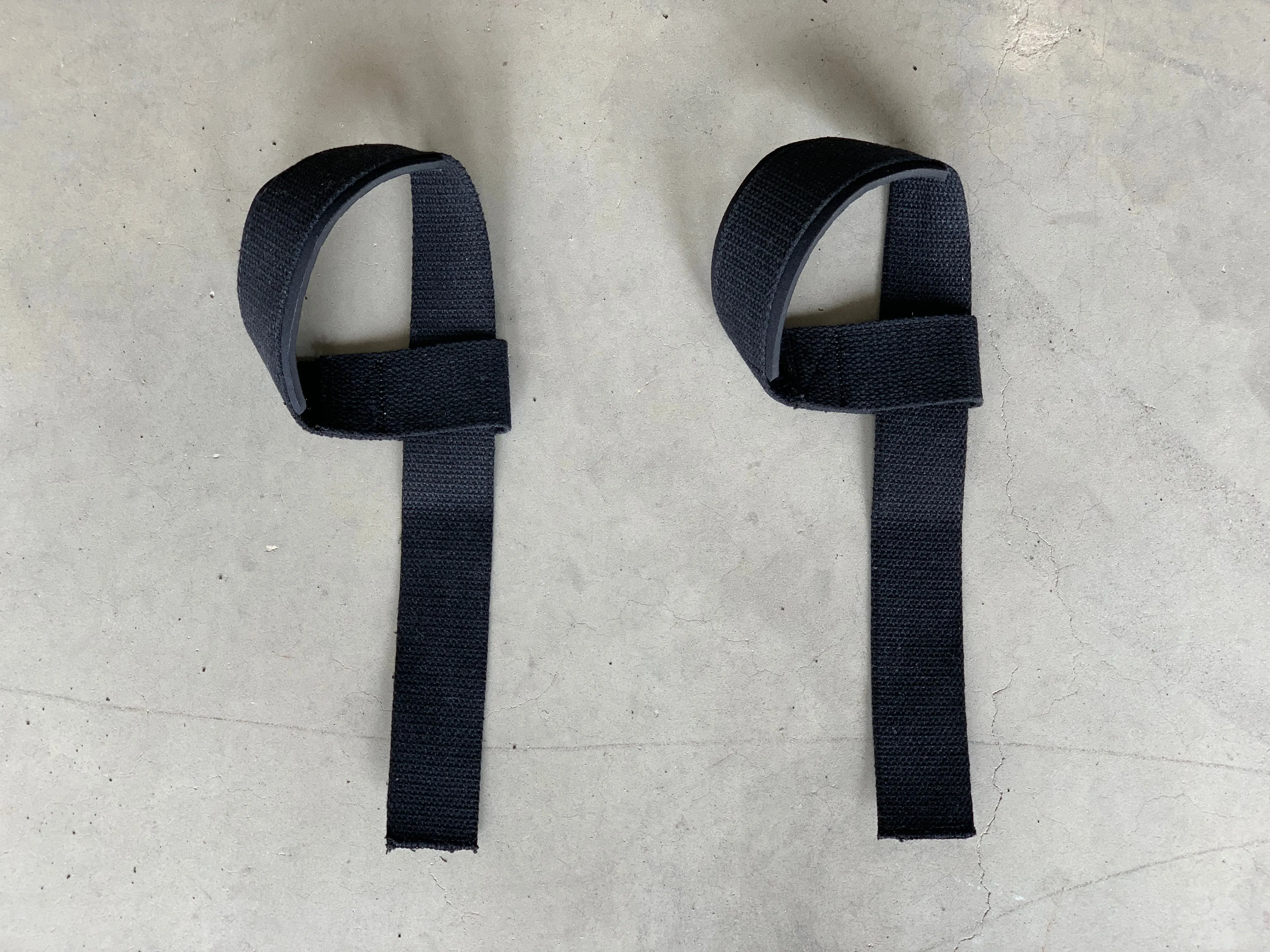 Weight Lifting Straps Black