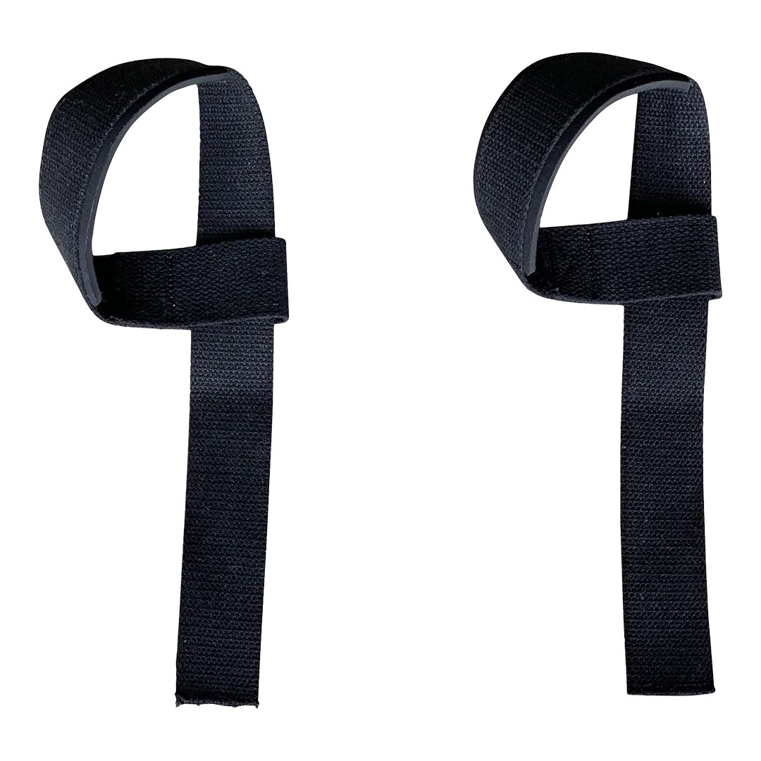 Weight Lifting Straps Black