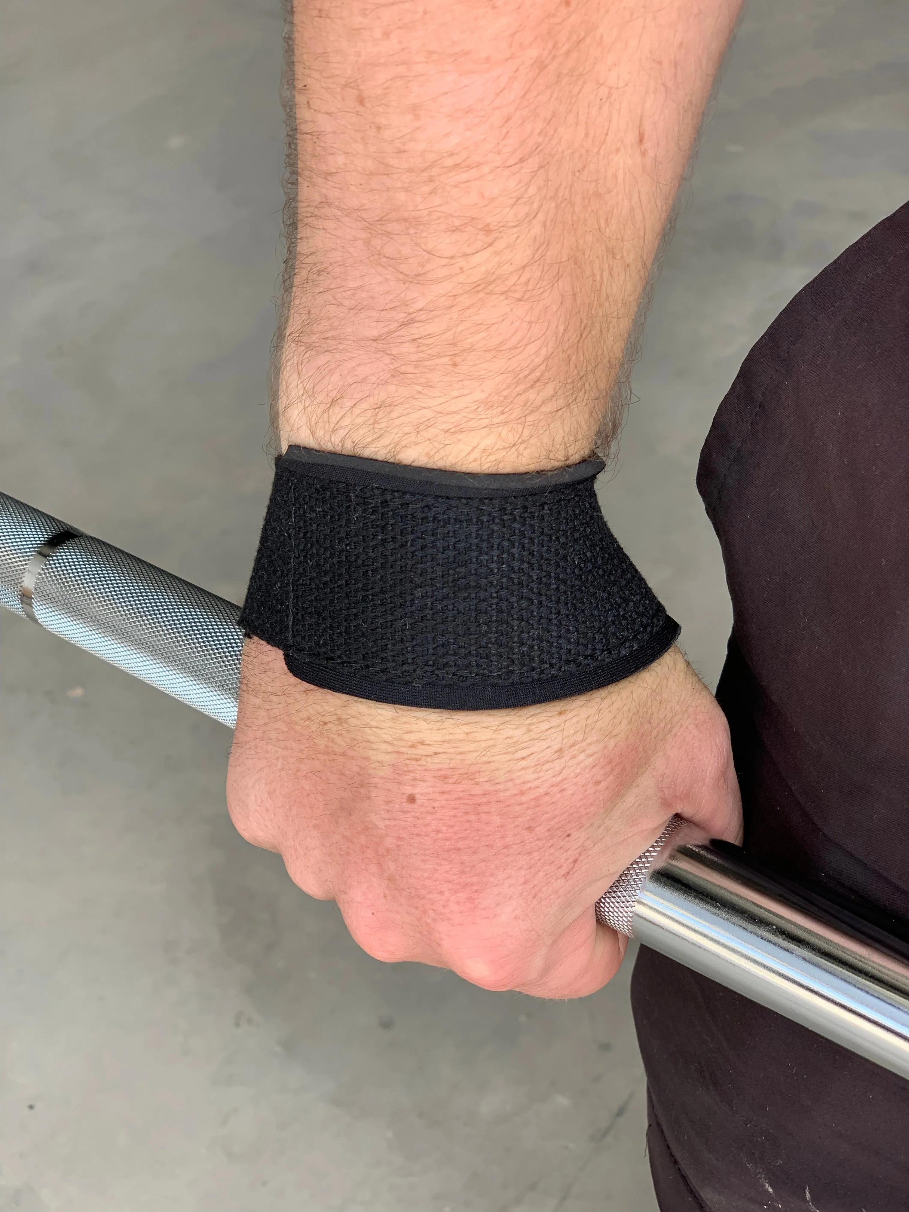 Weight Lifting Straps Black