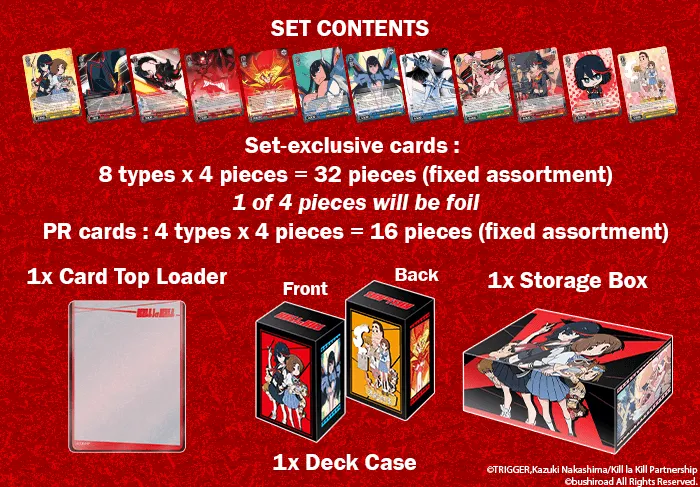 Weiss Schwarz: Kill La Kill - English Power Up Set