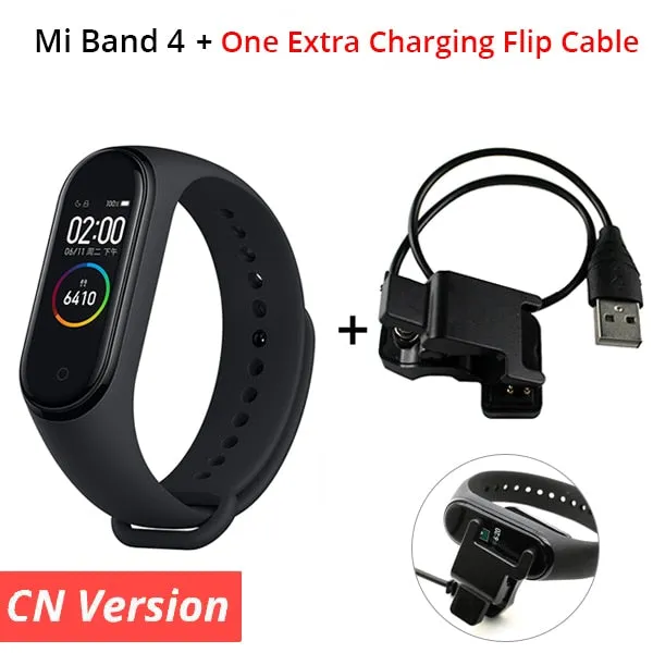 Xiaomi Mi Band 4 Smart Bracelet 3 Color AMOLED Screen Miband 4 Smartband Fitness Traker Bluetooth Sport Waterproof Smart Band