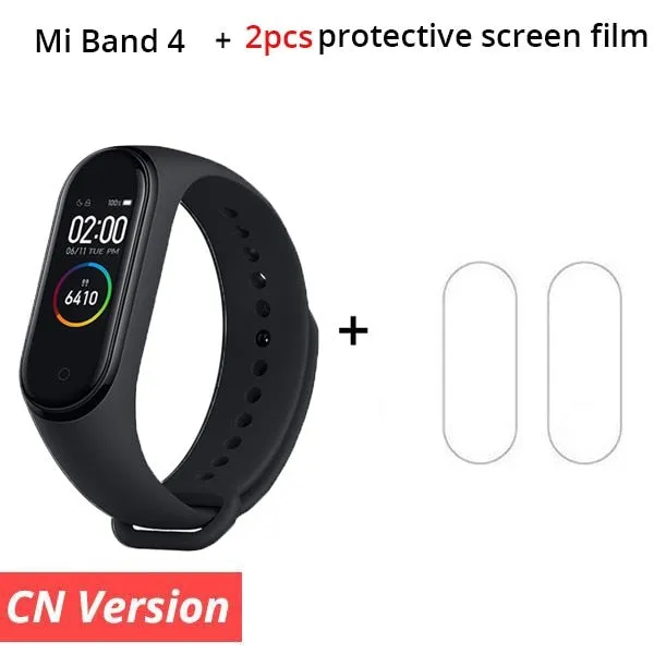 Xiaomi Mi Band 4 Smart Bracelet 3 Color AMOLED Screen Miband 4 Smartband Fitness Traker Bluetooth Sport Waterproof Smart Band