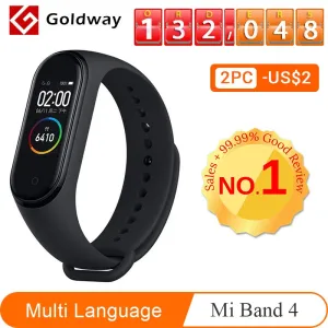 Xiaomi Mi Band 4 Smart Bracelet 3 Color AMOLED Screen Miband 4 Smartband Fitness Traker Bluetooth Sport Waterproof Smart Band