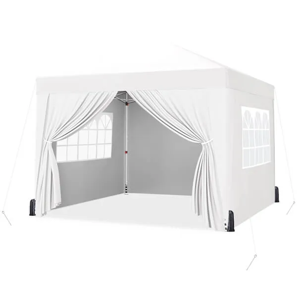 Yaheetech 8x8 Pop Up Canopy with 4 Removable Sidewalls